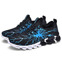 Load image into Gallery viewer, Black-White Running Shoes For Men