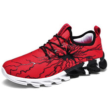 Load image into Gallery viewer, Black-White Running Shoes For Men