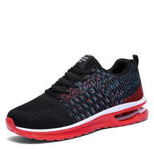 Load image into Gallery viewer, Blue-Black-Red Running Shoes For Men