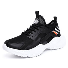 Load image into Gallery viewer, Black-White Running Shoes For Men