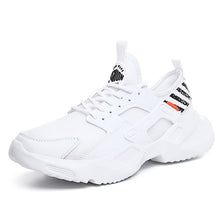 Load image into Gallery viewer, Black-White Running Shoes For Men