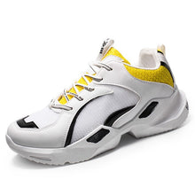 Load image into Gallery viewer, Black-White Running Shoes For Men